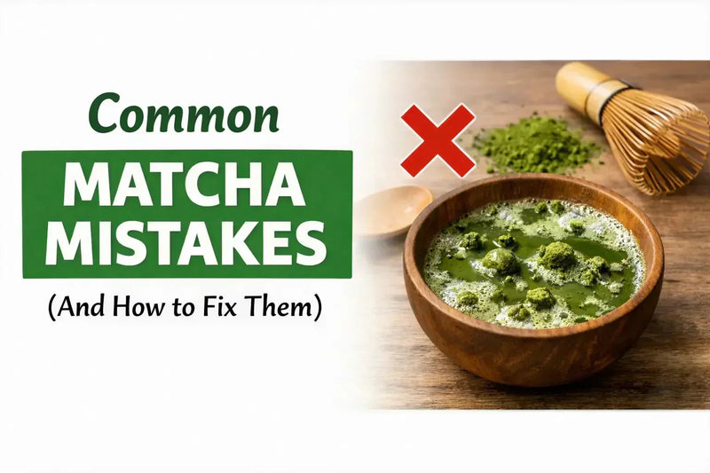 common matcha mistakes