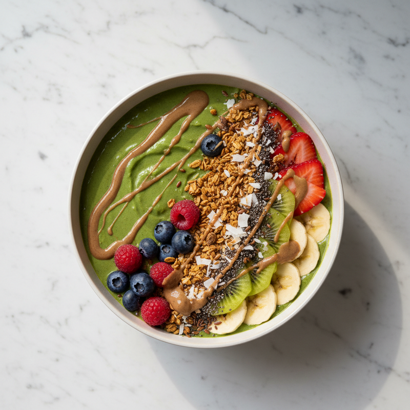 Acai Matcha Smoothie Bowl