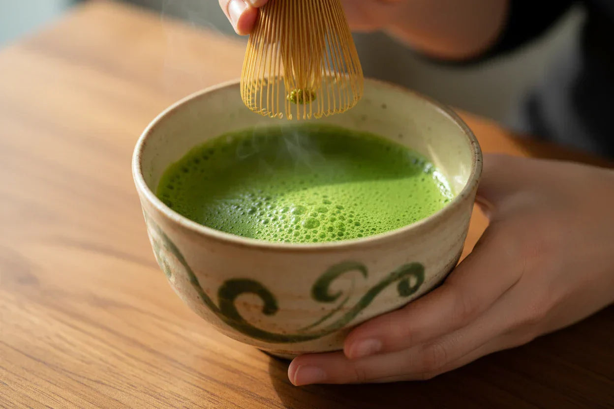 What does matcha taste like