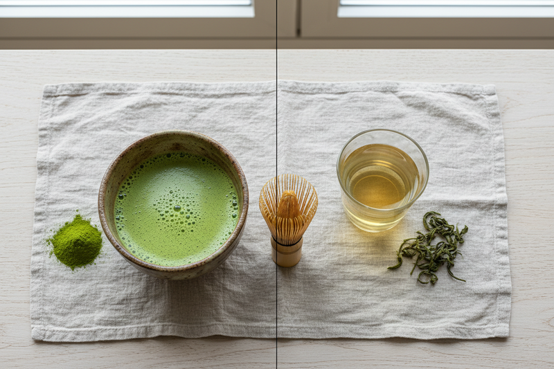 Matcha vs Green Tea: The Real Difference (It's Not Just the Colour)